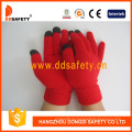 Rojo para el iPhone guantes (dkd431)